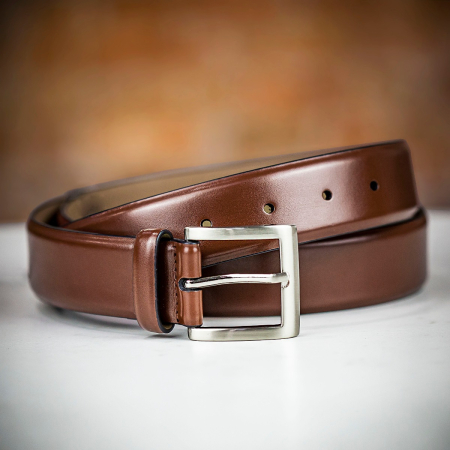 Dents Dents Formal Leather Belt - Tan
